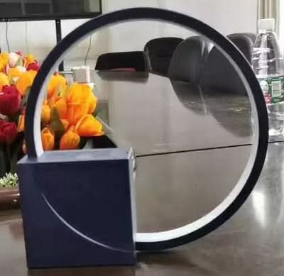LED alarm clock with touch controls