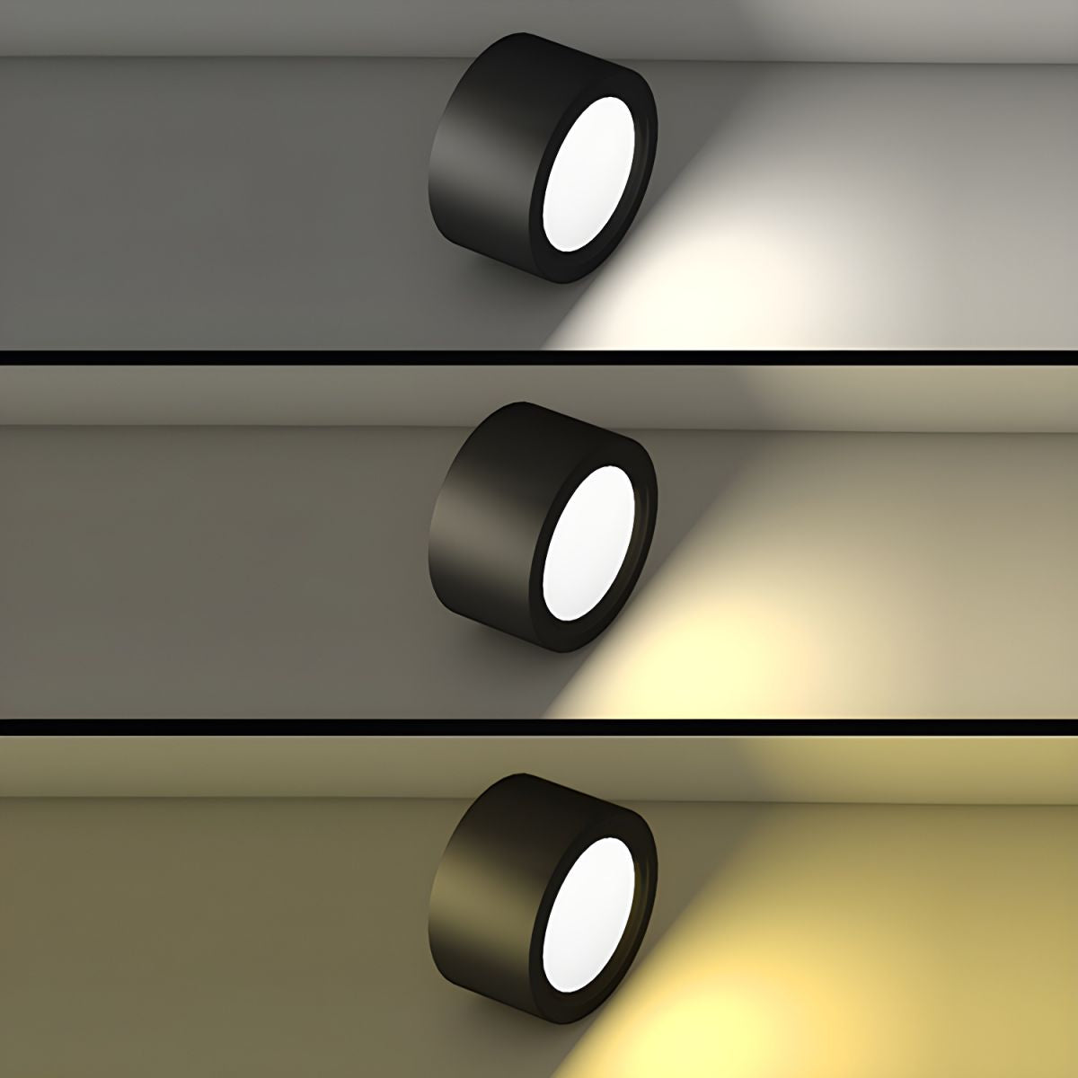 Cylindryczna lampa sufitowa LED
