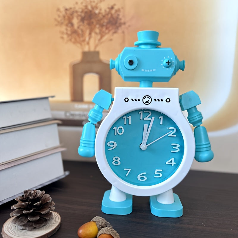 Budzik robot z cichym alarmem