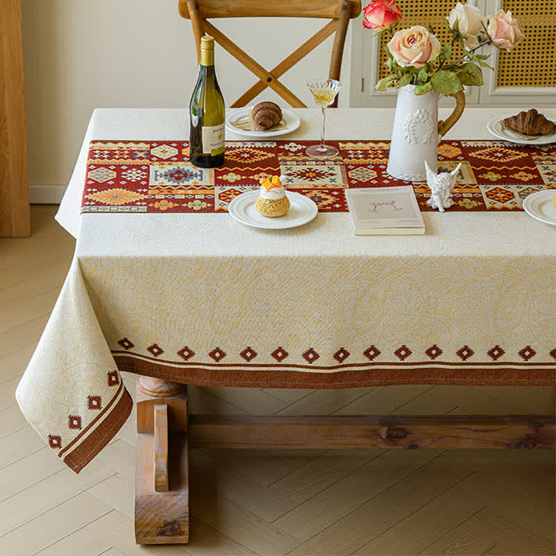 Nappe à motif marocain