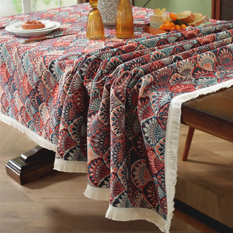 Obrus w stylu boho