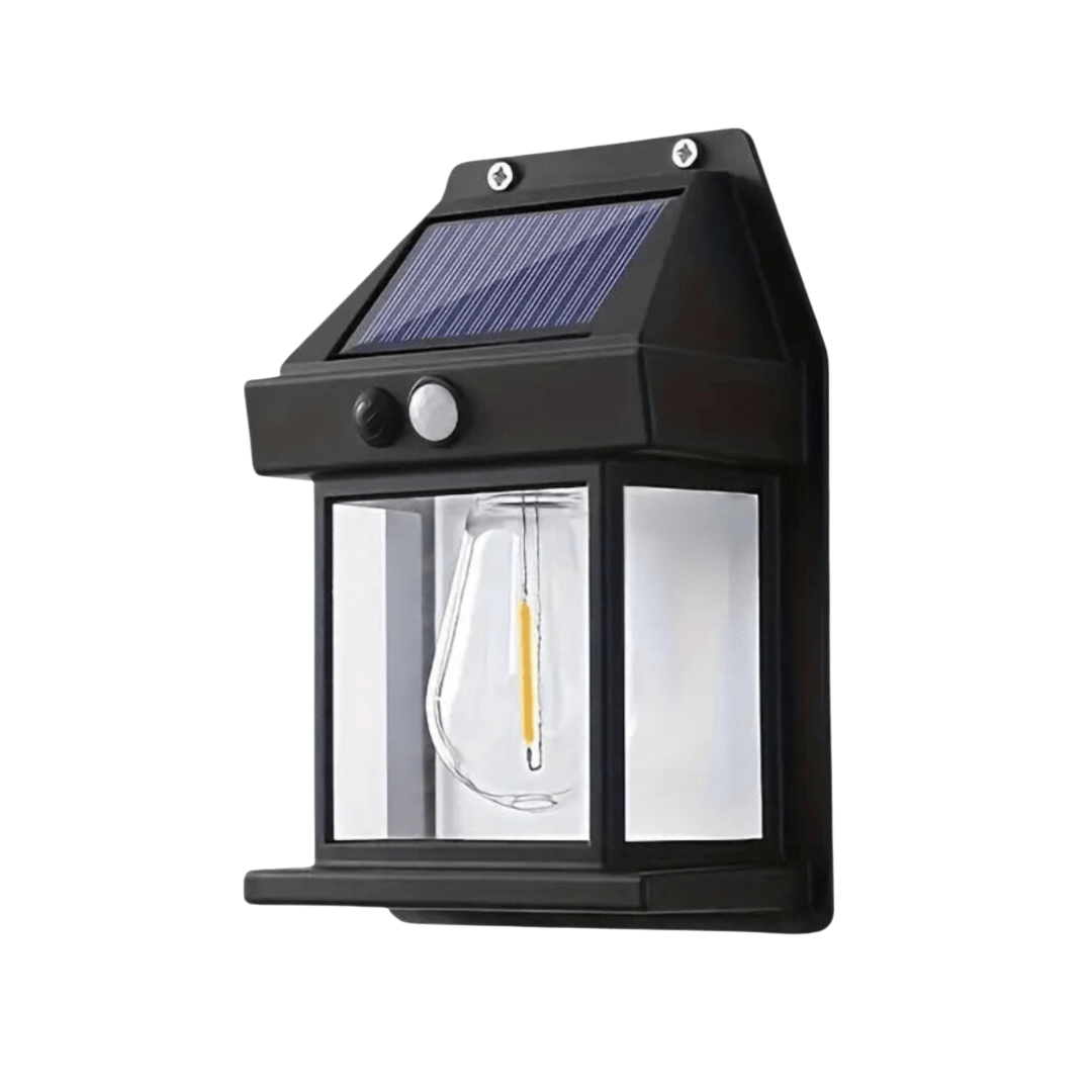 Lampa solarna ścienna