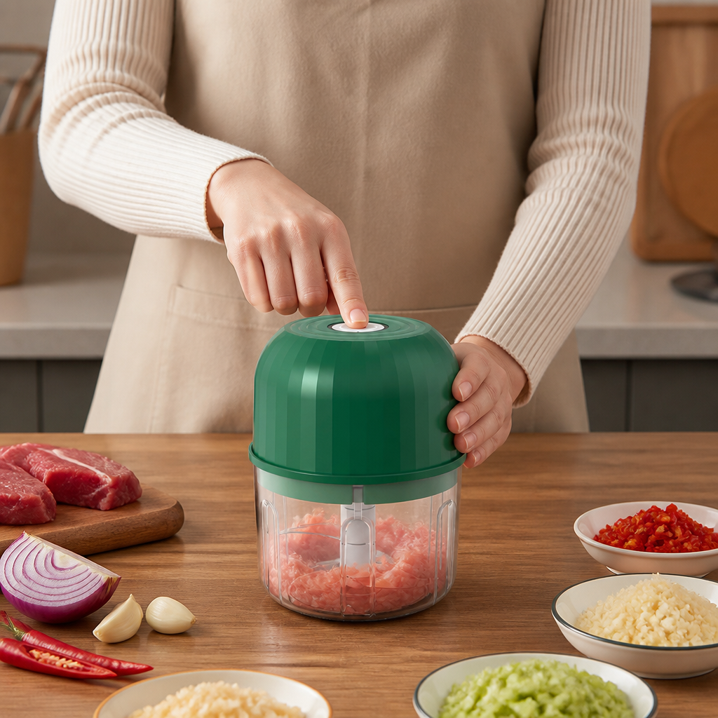 Electric vegetable chopper