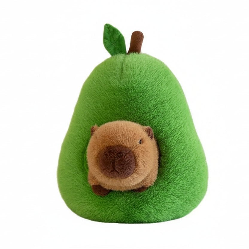 Pluszowa Maskotka 2w1 Awokado i Kapibara z Miękkiego Pluszu