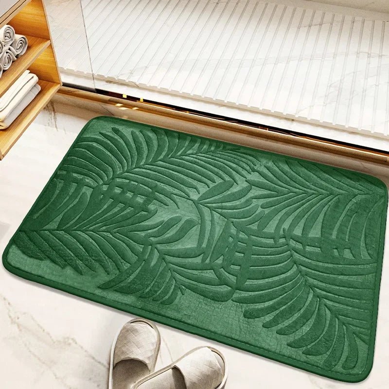 Memory foam bathroom mat