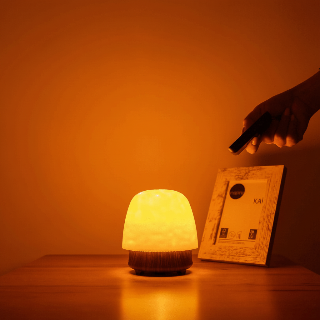 Lampa Stołowa LED z Głośnikiem Bluetooth, 16 Trybami Kolorów i Funkcją Timer