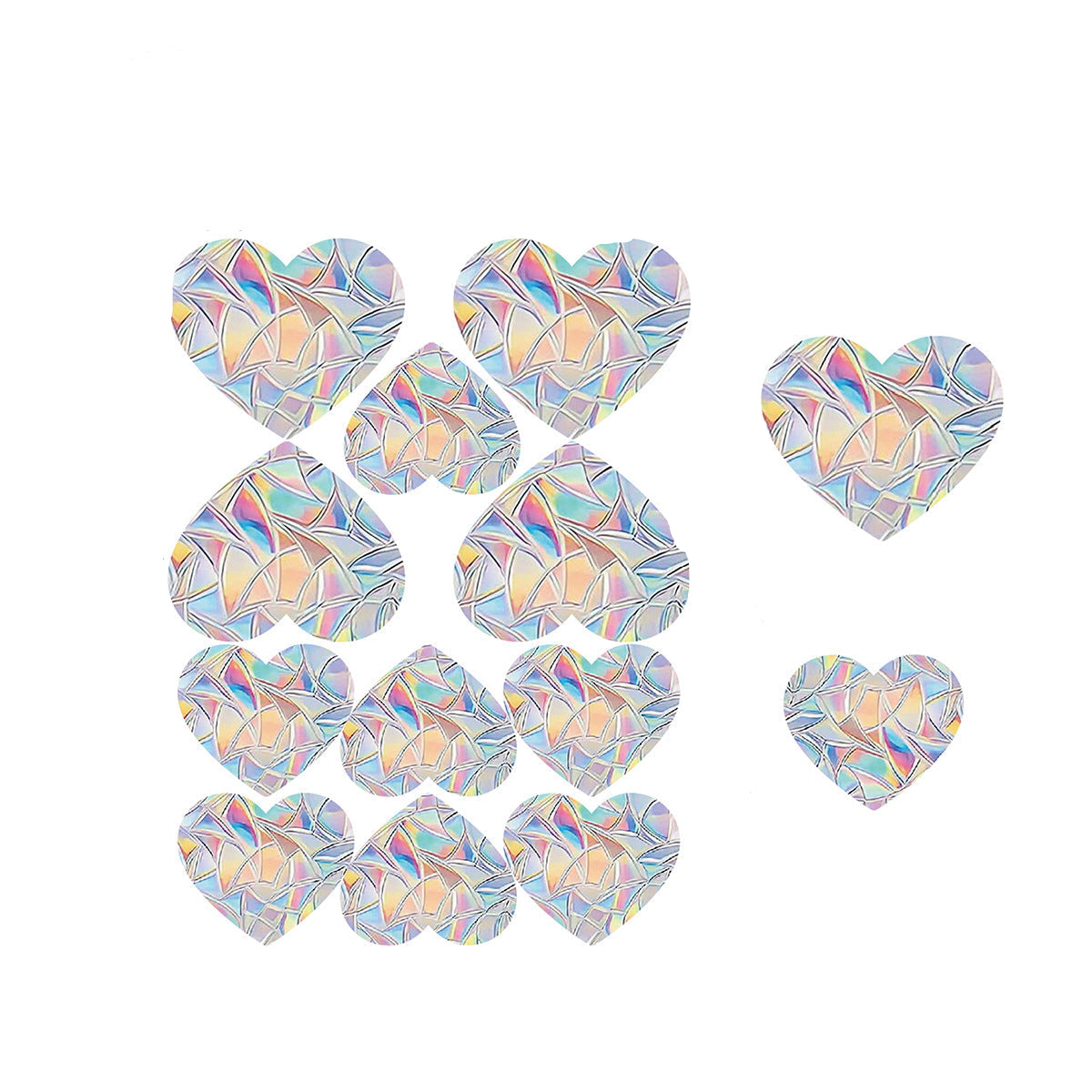 Naklejki okienne holograficzne