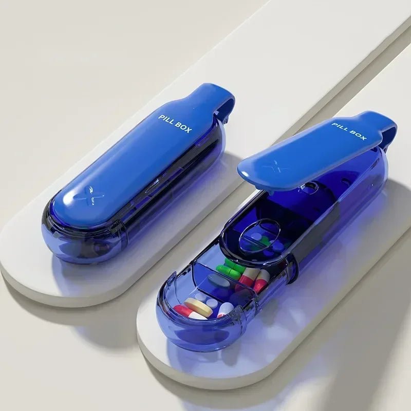 Travel pill organizer