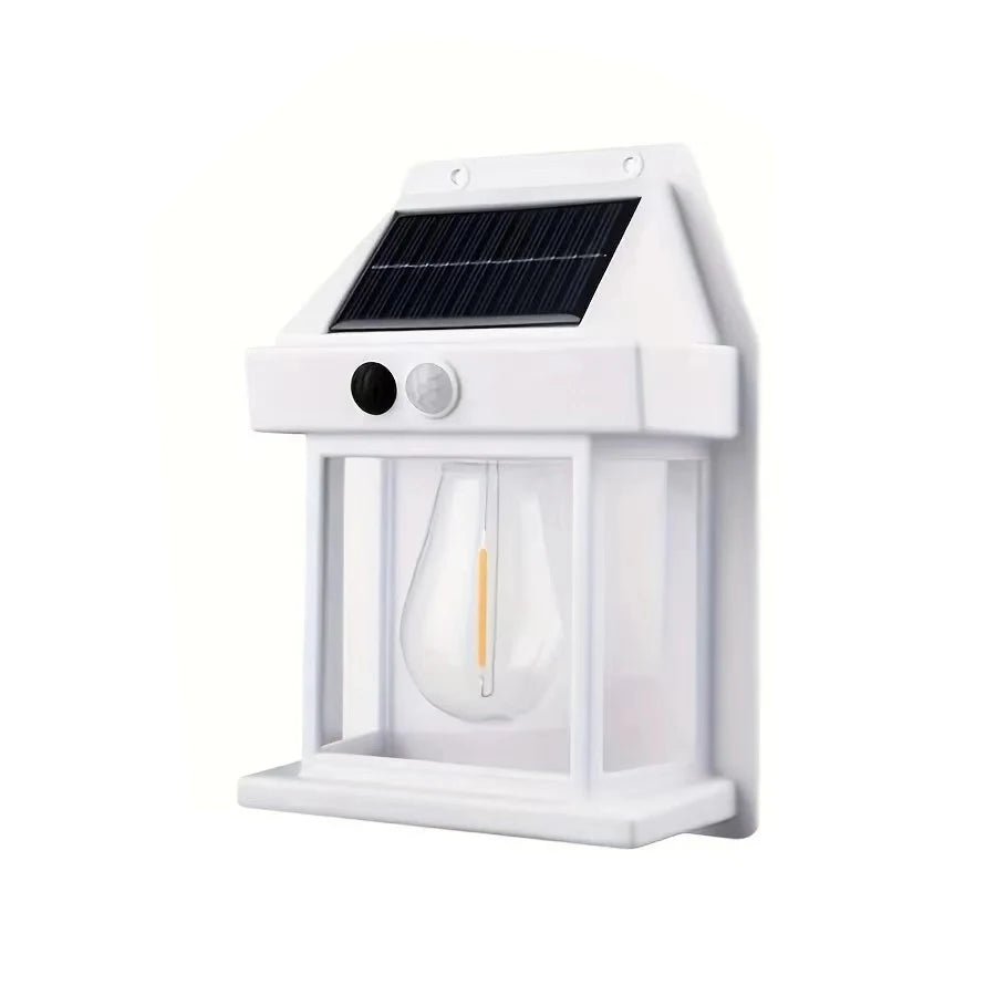 Solarna Lampa Uliczna LED do Oświetlenia Ogrodu i Przestrzeni Zewnętrznych z Czujnikiem Ruchu