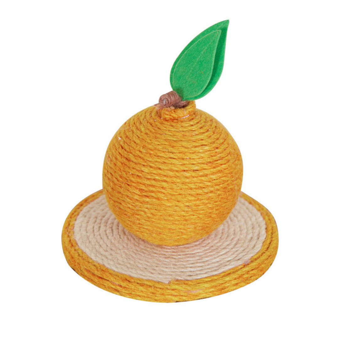 Griffoir pour chat en forme de fruit