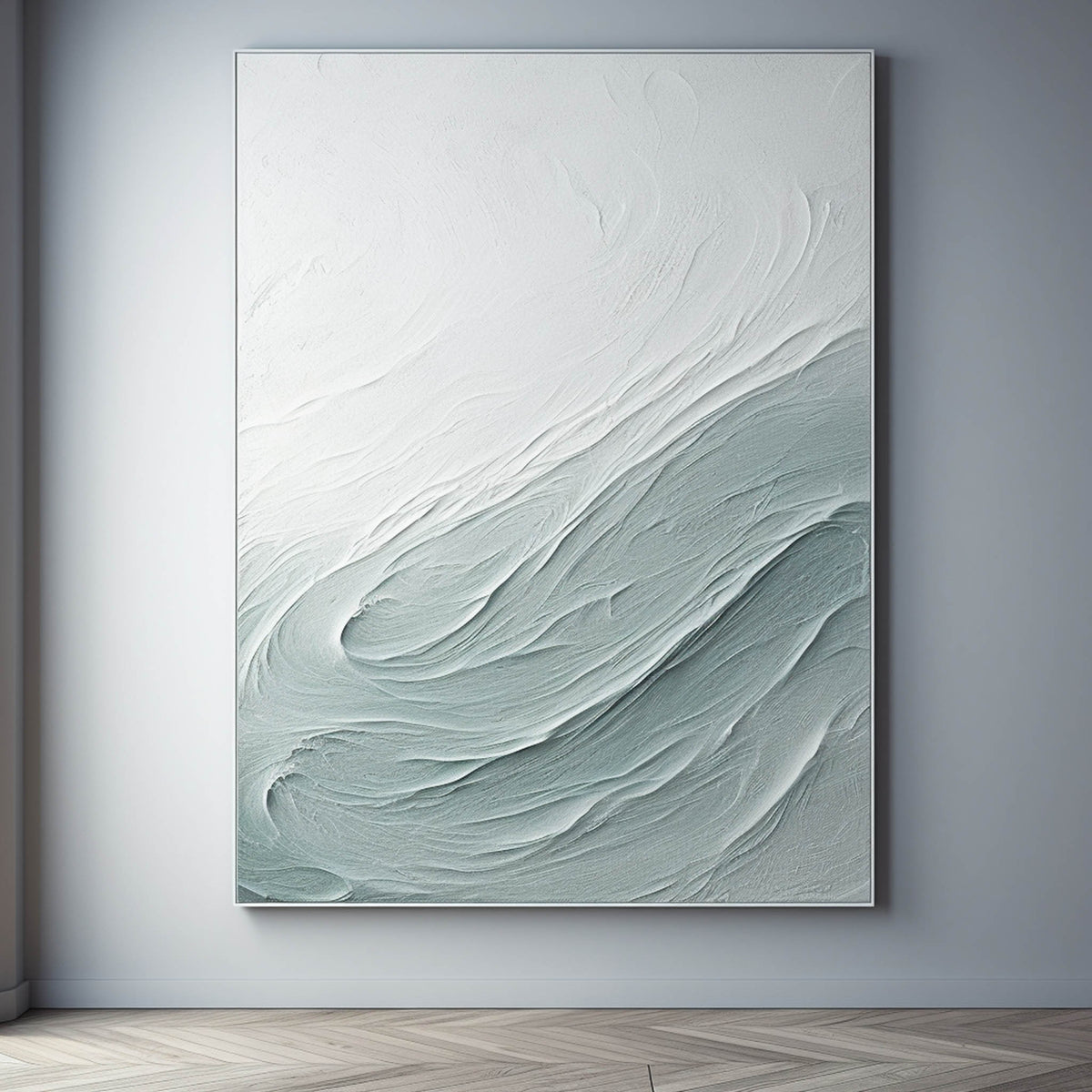 Textured 3D wave picture