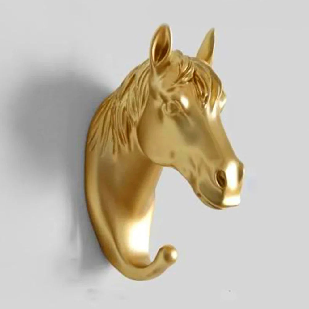 Patère tête d’animal