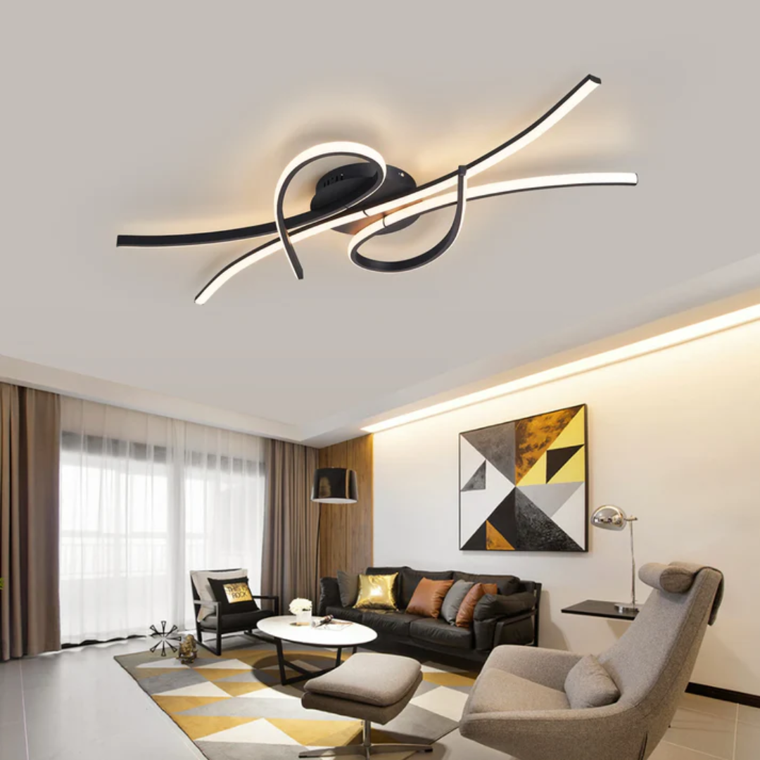 LED ceiling lamp with remote control