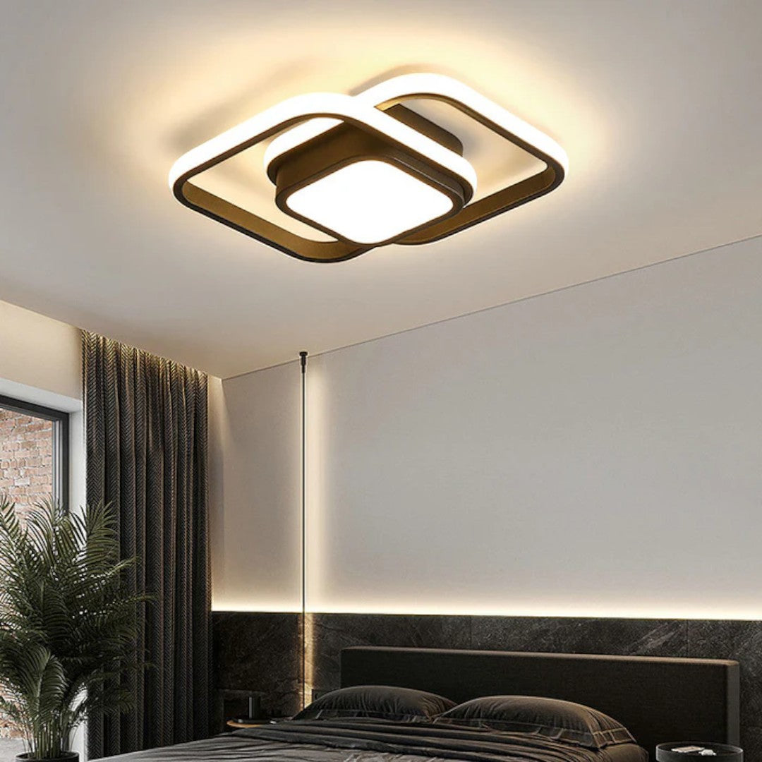 Lampa sufitowa LED podwójny pierścień