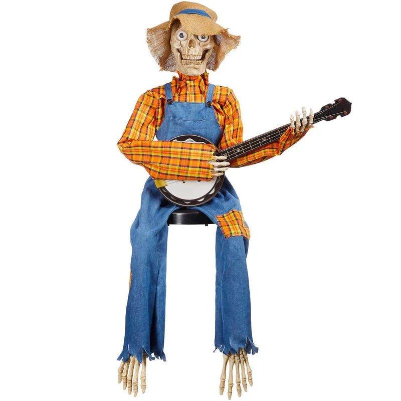 Banjo-playing skeleton