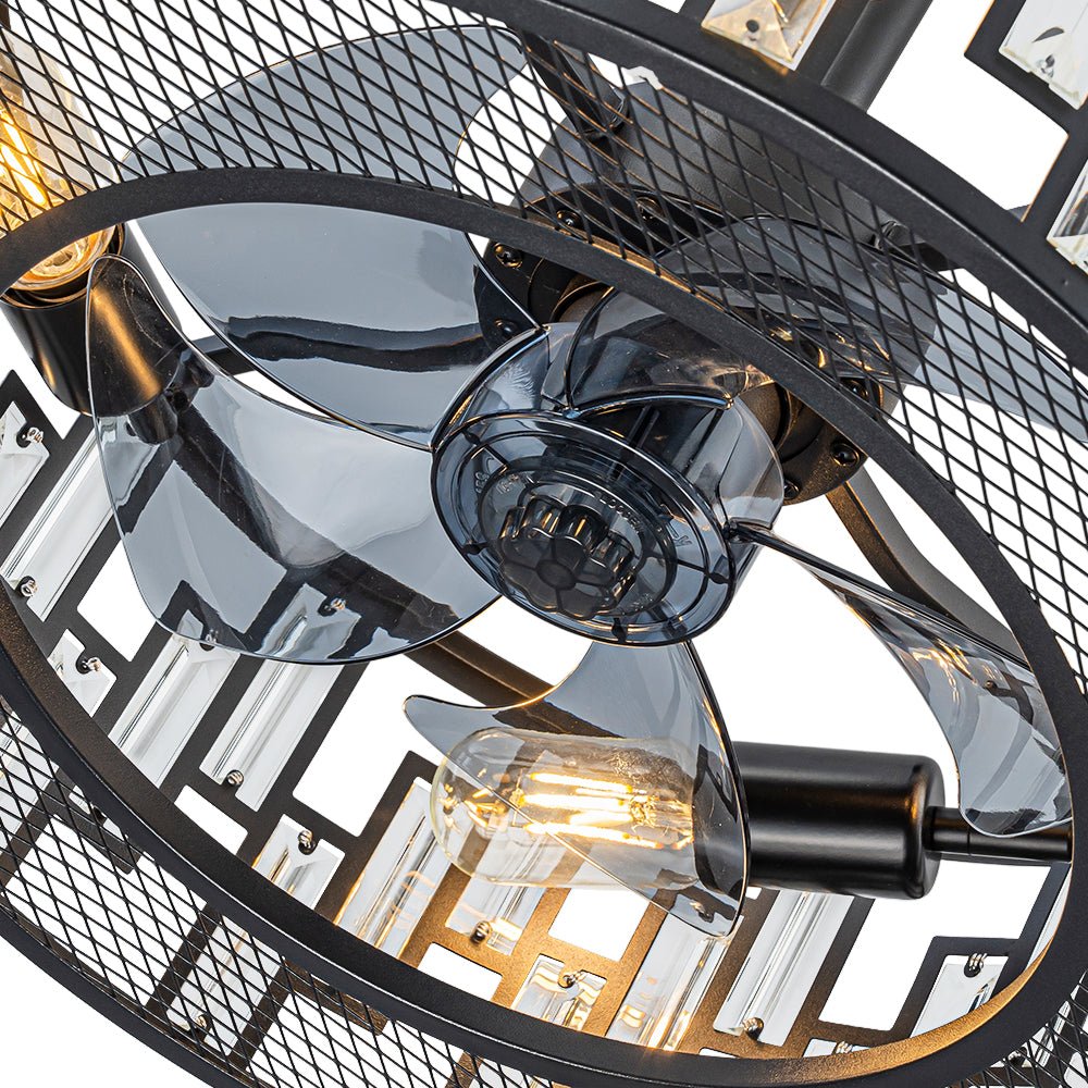 Stropní lampa s ventilátorem