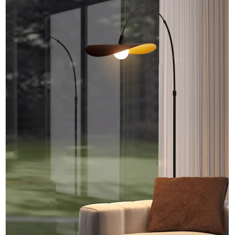 Lampa podłogowa LED z przyciskiem, oświetlenie do wnętrz 3–5 m²