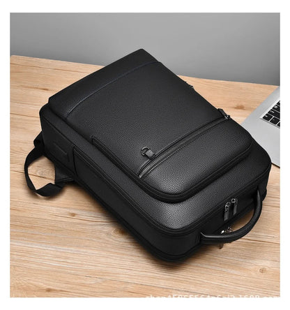 Plecak z Portem USB i Przegrodą na Laptopa do 15,6 Cala