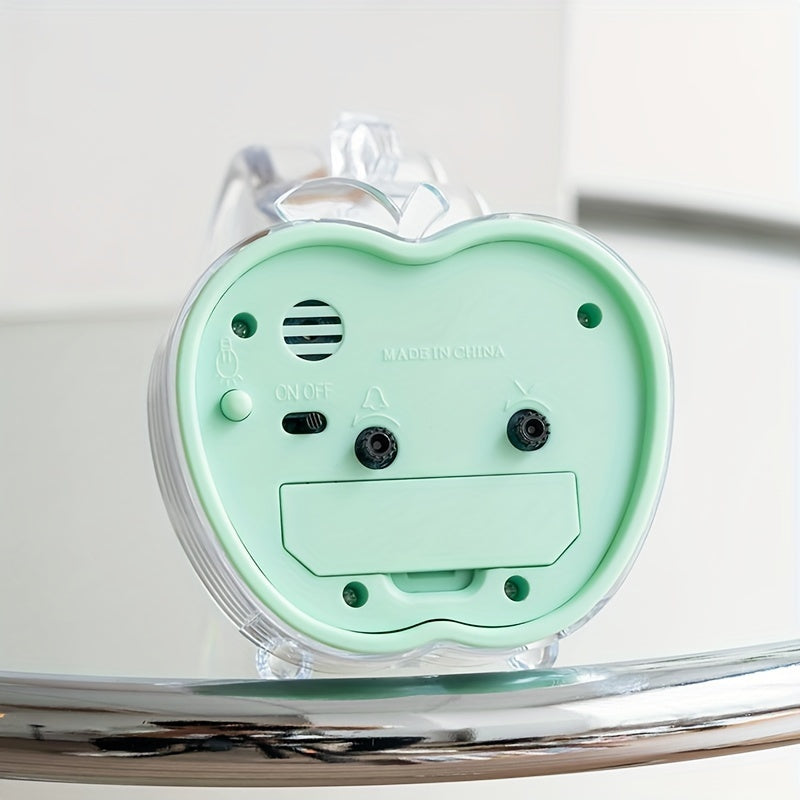 Travel alarm clock with night light