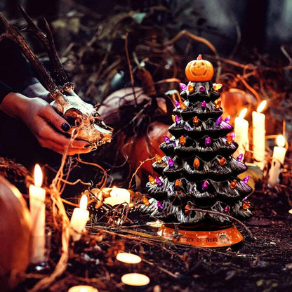Świecące drzewko dekoracyjne Halloween