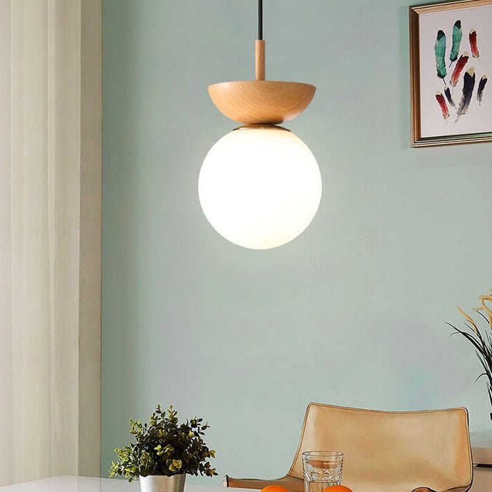 Lampa wisząca LED z 3 trybami światła i przełącznikiem ściennym