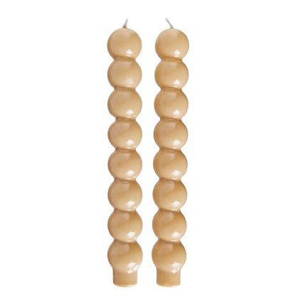 Bougies de table décoratives en forme de bulles