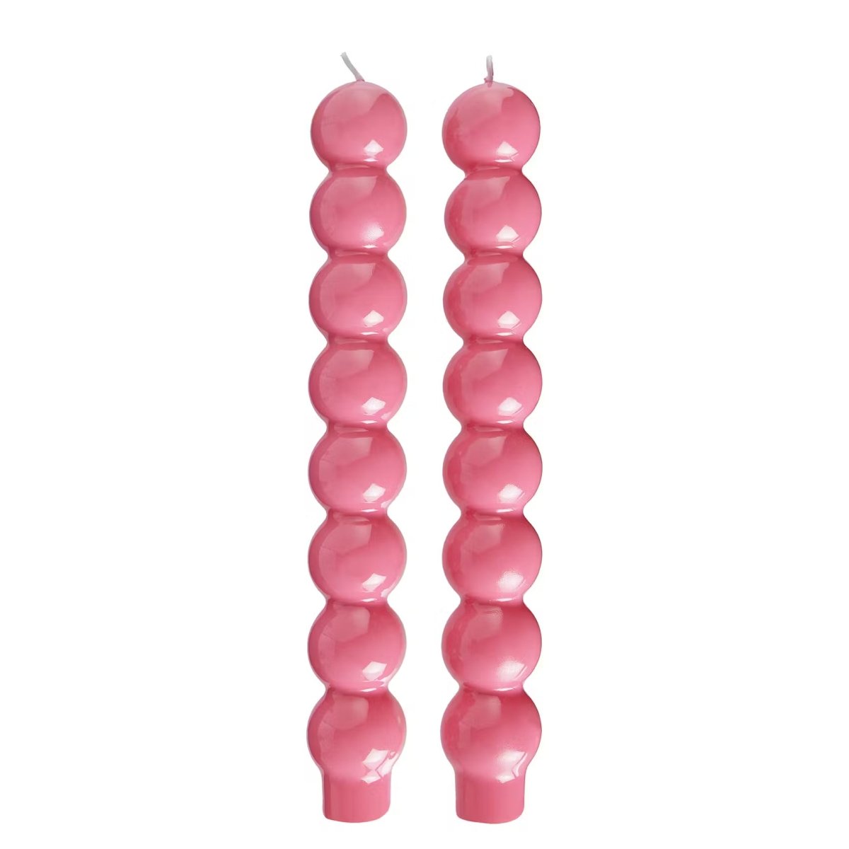 Bougies de table décoratives en forme de bulles