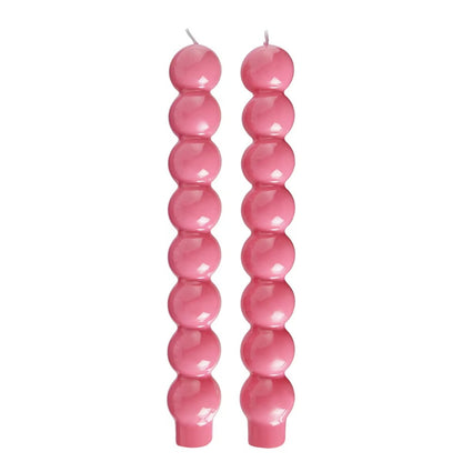 Bougies de table décoratives en forme de bulles