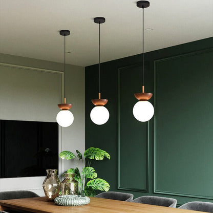 Lampa wisząca LED z 3 trybami światła i przełącznikiem ściennym