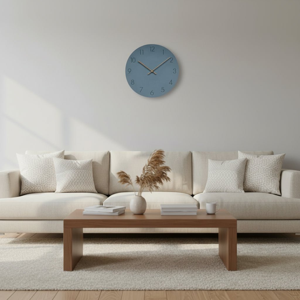 Zegar Ścienny Minimalistyczny 29 cm z Cichym Mechanizmem