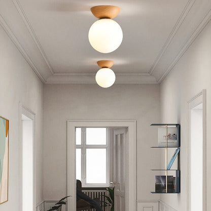 Lampa wisząca LED z 3 trybami światła i przełącznikiem ściennym