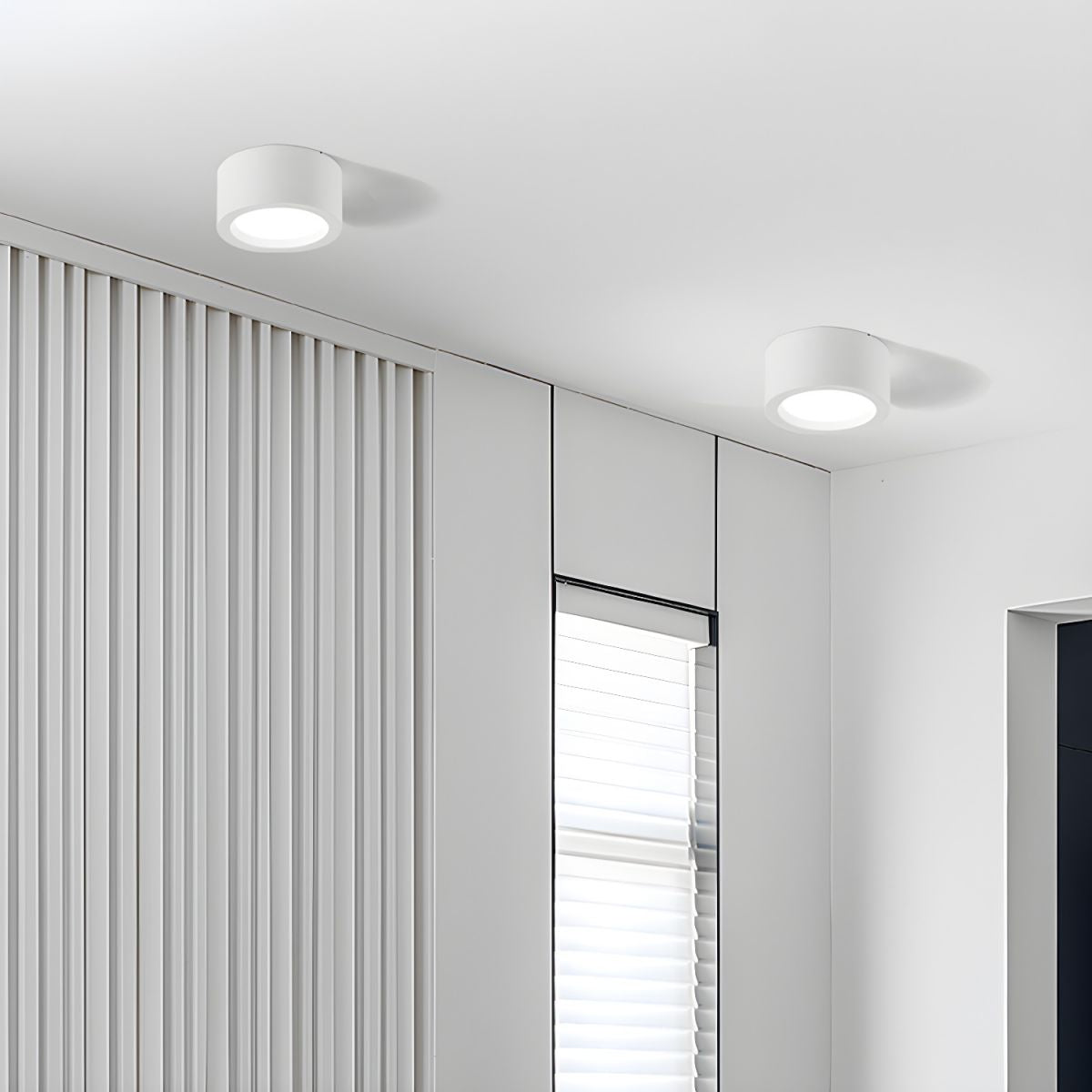 Cylindryczna lampa sufitowa LED