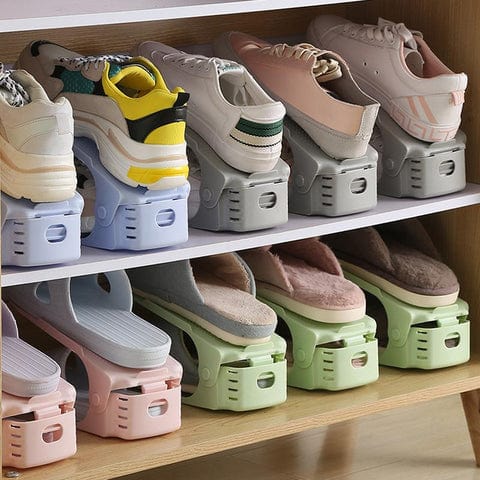 Organizer do Szafy na Buty z Wielopoziomową Konstrukcją i Oszczędnością Miejsca