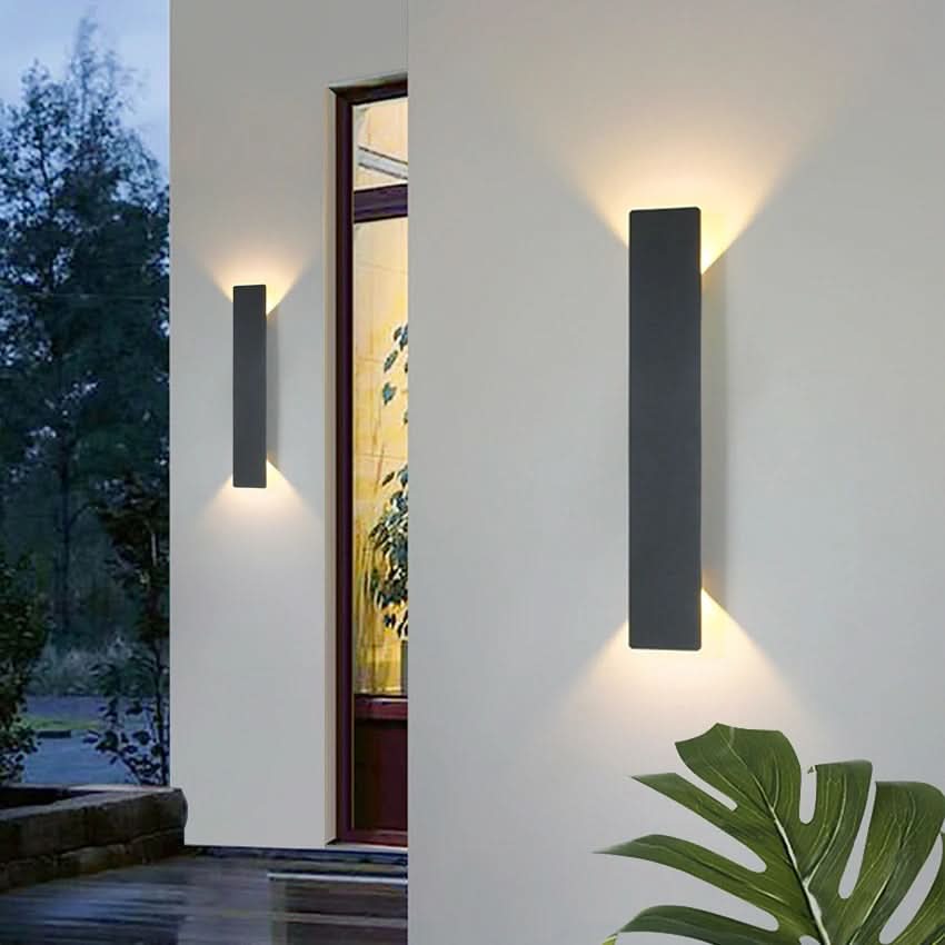 Lampa Ścienna LED IP65 z Aluminiową Obudową do Zastosowań Zewnętrznych