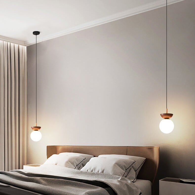 Lampa wisząca LED z 3 trybami światła i przełącznikiem ściennym