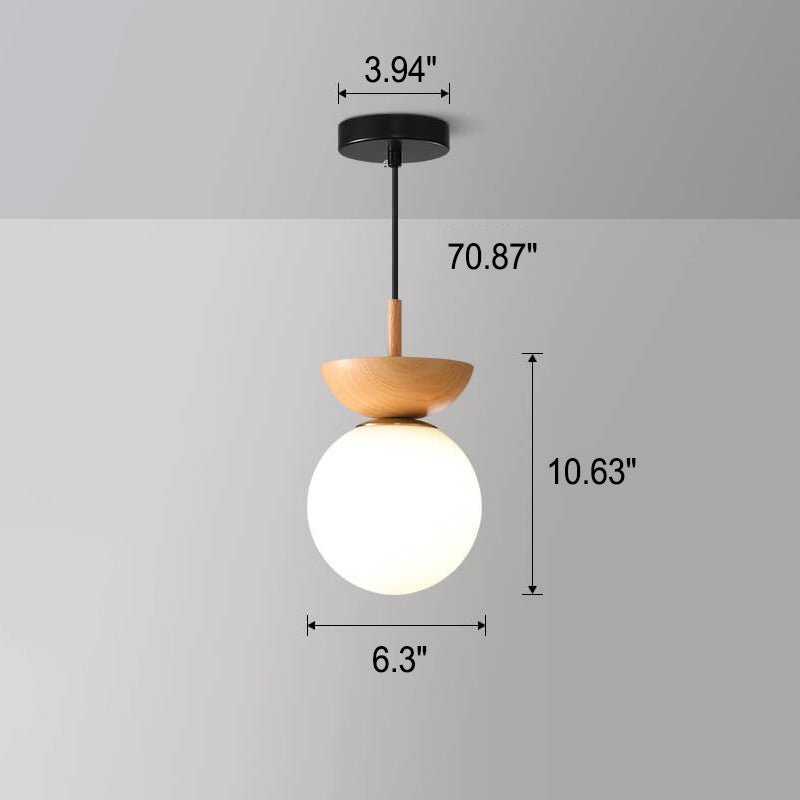 Lampa wisząca LED z 3 trybami światła i przełącznikiem ściennym