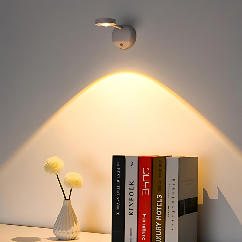 LED wall light with motion sensor