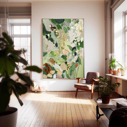 Floral bouquet canvas print