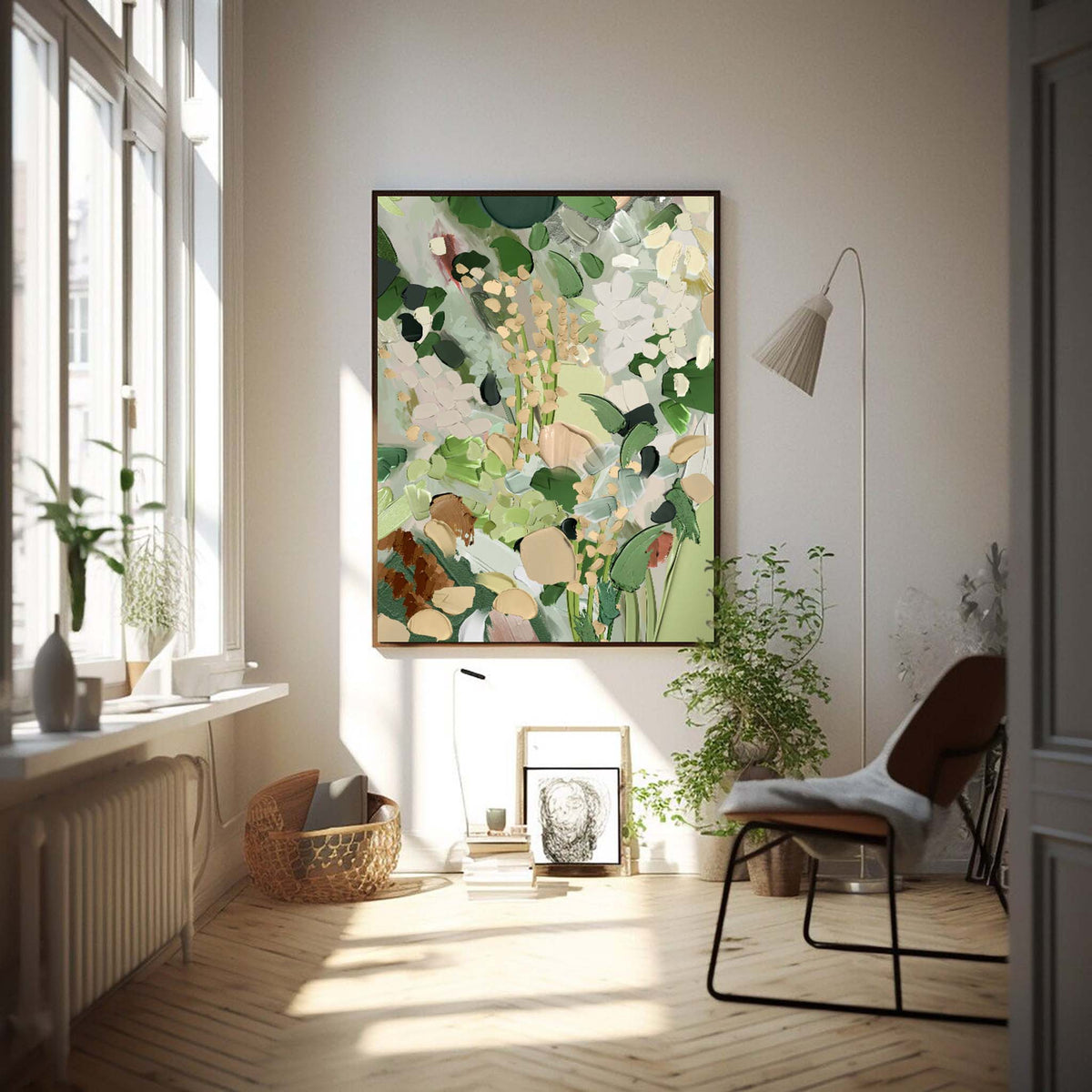 Floral bouquet canvas print