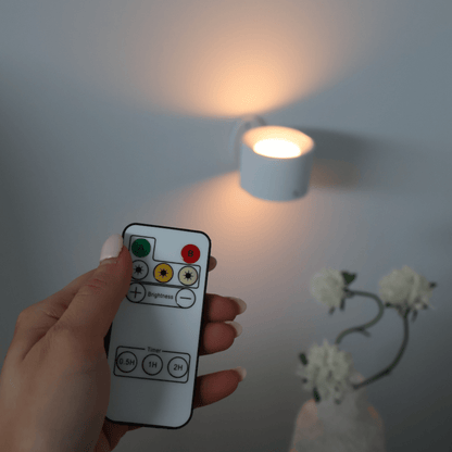 Bezdrátové LED nástěnné světlo bez vrtání