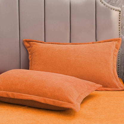 Solid-color pillowcases