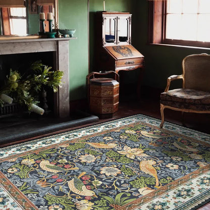 Floral and Bird Rug