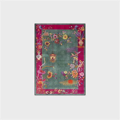 Foldable rug for washing