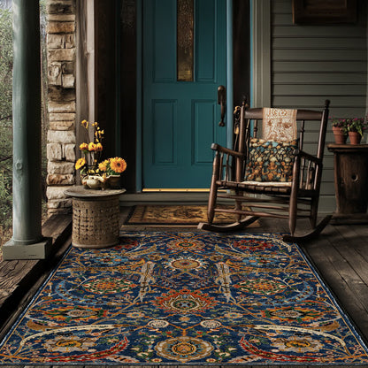 Persian boho rug