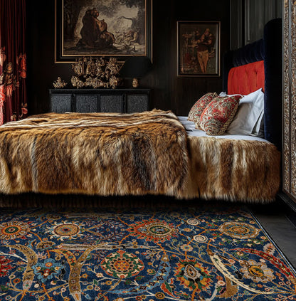 Persian boho rug