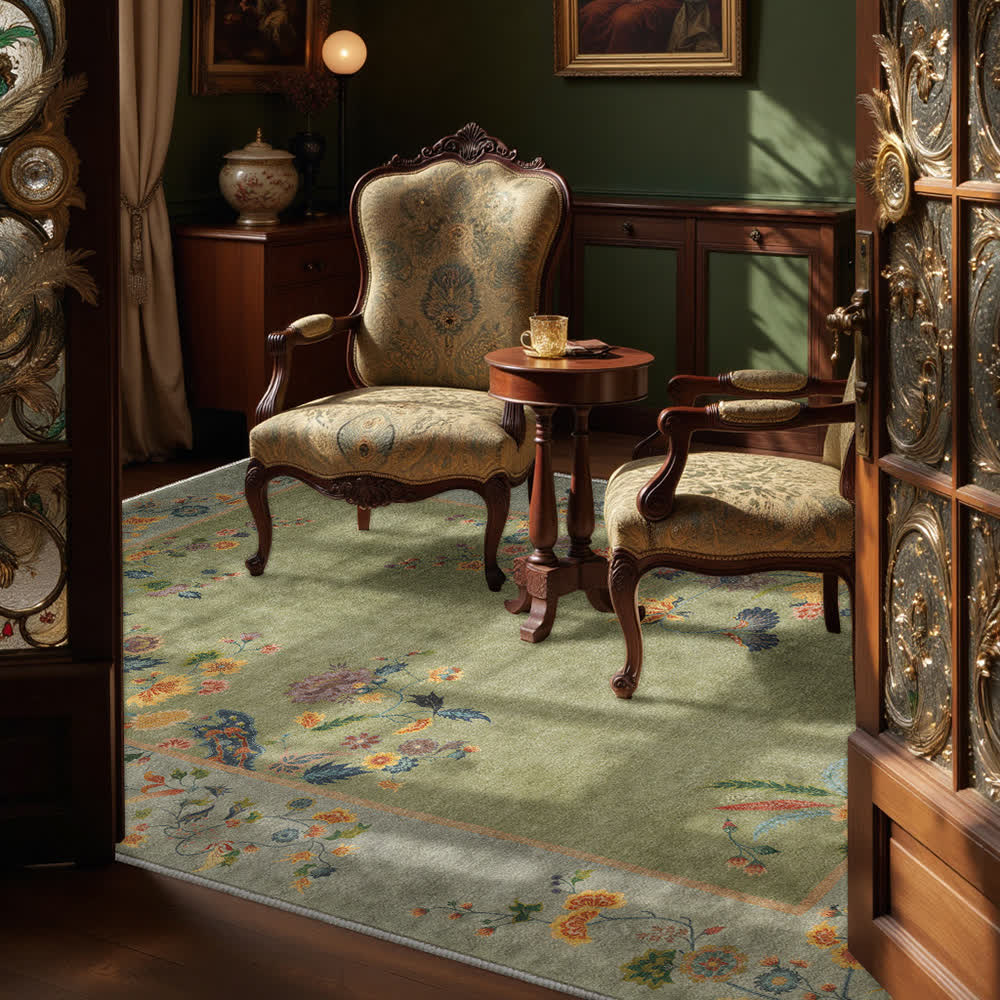 Washable indoor rug