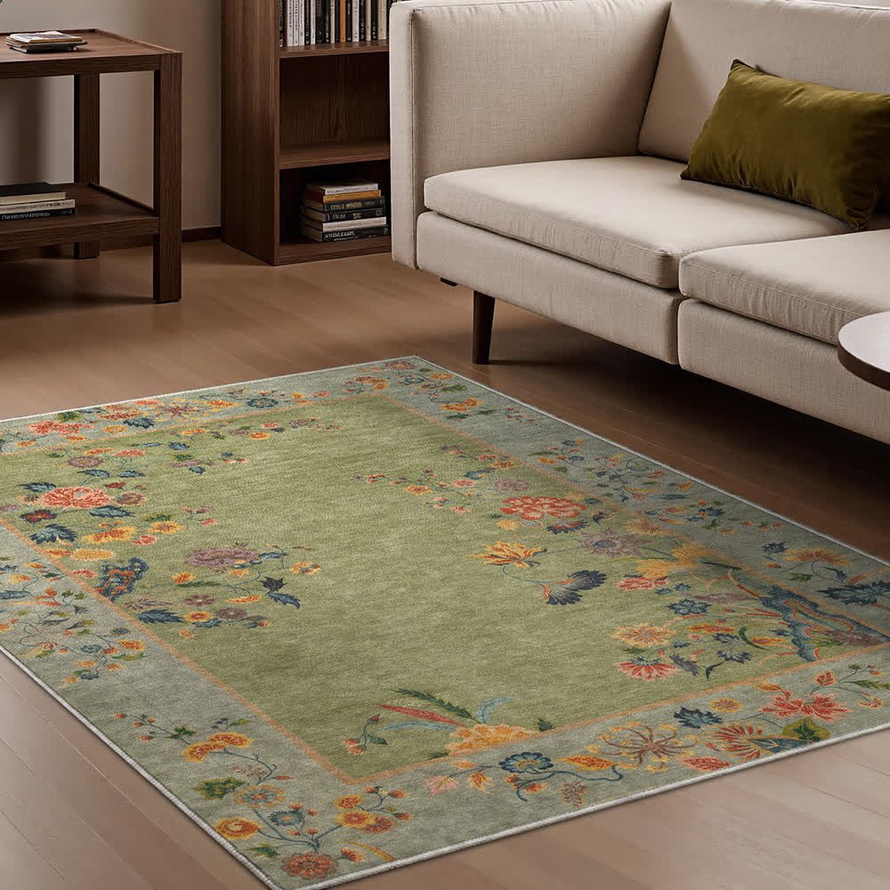 Washable indoor rug