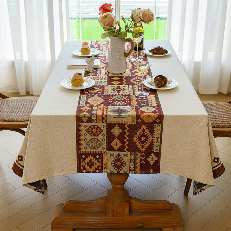 Nappe à motif marocain