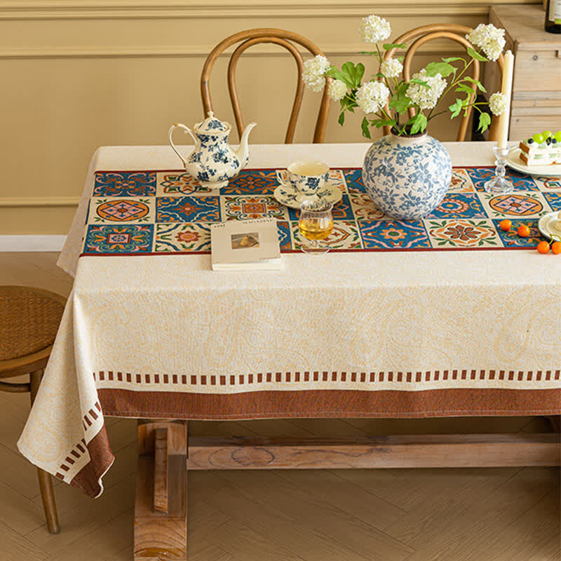 Nappe à motif marocain