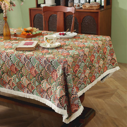 Obrus w stylu boho